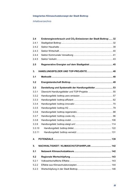 Langfassung des Integrierten Klimaschutzkonzeptes der Stadt Bottrop