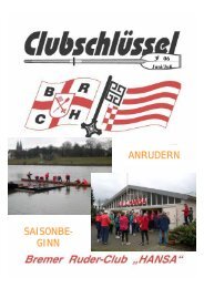 Ausgabe 3/06 - Bremer Ruder-Club HANSA