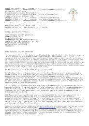 Breuß-Dorn Newsletter * Januar 2008 ... - Natural Spinal Care