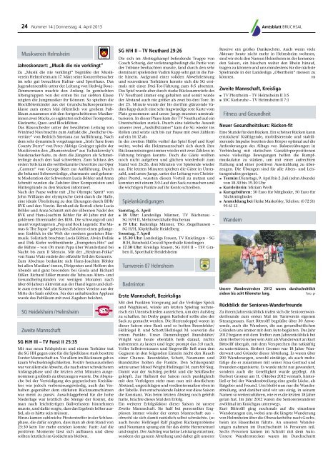 Amtsblatt KW 14/2013 - Bruchsal