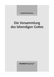 Die Versammlung des lebendigen Gottes - bruederbewegung.de