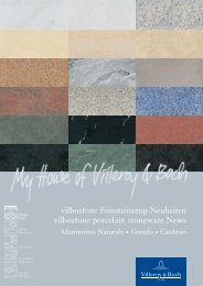 vilbostone Feinsteinzeug-Neuheiten vilbostone porcelain stoneware News