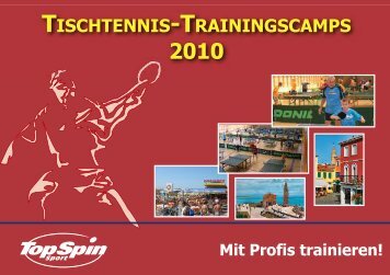 Tischtennis Trainingscamps 2010 - BTTV Kreis Hassberge