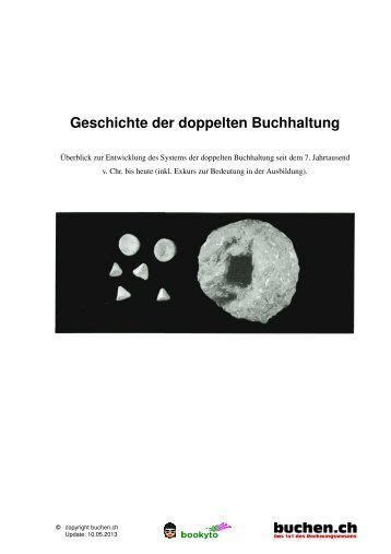 Geschichte der doppelten Buchhaltung - Buchen.ch