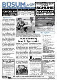 Ausgabe Nr. 994 - Büsum spontan