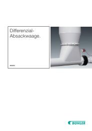 Differential-Absackwaage MWBC - Bühler
