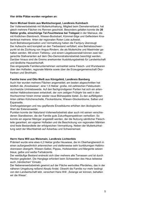 Pressemitteilung - Bund Naturschutz in Bayern eV