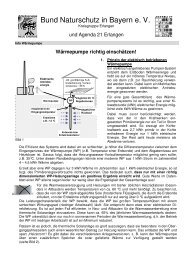 Wärmepumpe richtig einschätzen! - Bund Naturschutz in Bayern eV