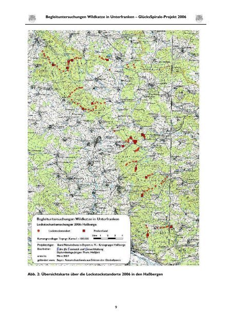 Projektbericht 2006 - Bund Naturschutz in Bayern eV