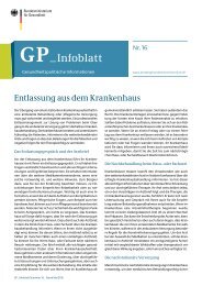 Infoblatt Nr.16 des Bundesgesundheitsministeriums