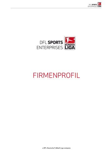 FIRMENPROFIL - Bundesliga