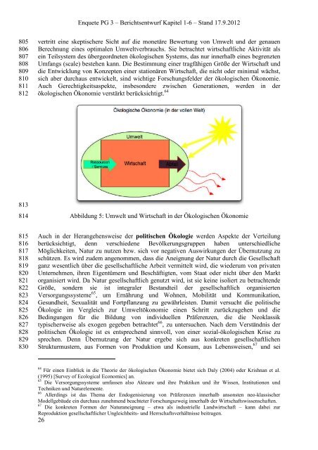 Wachstum, Ressourcenverbrauch und technischer Fortschritt