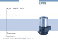 Quickstart Type 8692 / 8693 - Bürkert Fluid Control Systems