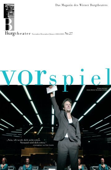 Das Magazin des Wiener Burgtheaters