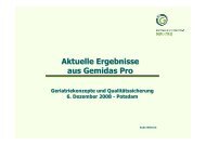 Zercur Geriatrie – Teilnehmer/innen 2010