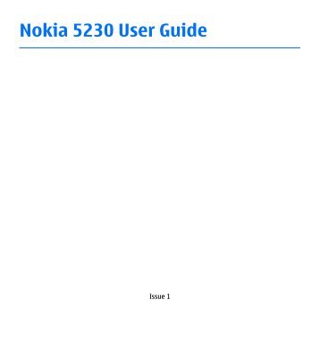Nokia 5230 User Guide - Vodafone