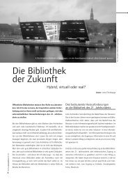 Die Bibliothek der Zukunft