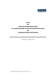 Bedingungen Zur Eroffnung Von Sparkonten Version 2 9 Bw Bank