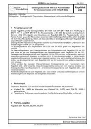 Regelblatt 220 - Berliner Wasserbetriebe