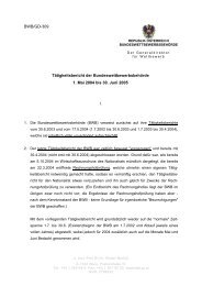 Tätigkeitsbericht 2004/2005 PDF 195kB - BWB