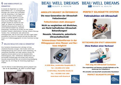 pss_Fett weg Ultraschall Kavitation abnehmen. cavitation preise, cavitation wien, cellulite behandlung, Radiofrequenz 