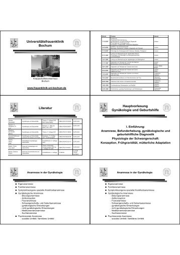 Handout: Anamnese Befunderhebung Diagnostik - Campus Klinik ...