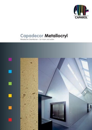 Capadecor Metallocryl - Caparol Farben AG