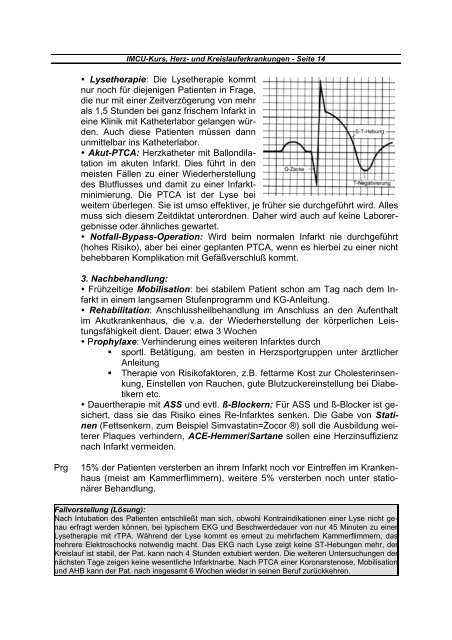 HerzKreisl IMCU - Cardio-Med.de, die Informationsseiten für ...