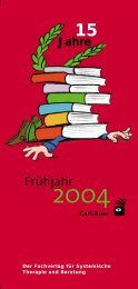 Frühjahr - Carl-Auer Verlag