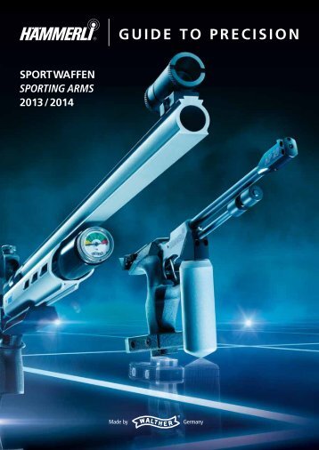 Hämmerli Sportwaffen 2013/14 Gesamtprospekt D / E - Walther