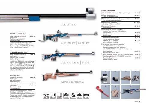Walther Sportwaffen 2012/2013 Gesamtprospekt D / E