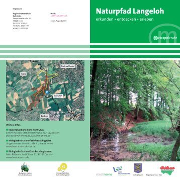 Naturpfad Langeloh - Stadt Castrop-Rauxel