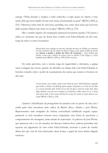 Representações do sujeito feminino em O Despertar e Riacho Doce ...