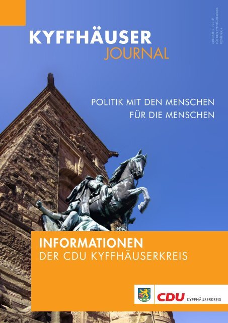 Ausgabe 01/2010 - CDU-Kyffhäuserkreis