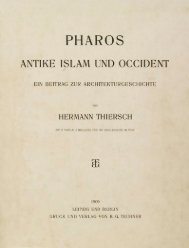 Pharos. Thiersch, 1909 - part I