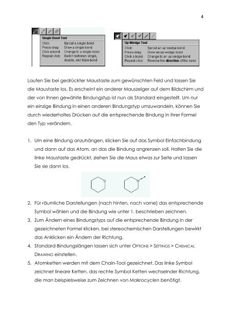 Visualisierung von Molekülstrukturen - Erstellen von 3D-Modellen am