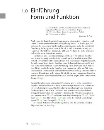 1.0 Einführung Form und Funktion - Christiani