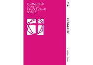 115. Rundbrief, 2. Halbjahr 2008 - Communität Christusbruderschaft ...