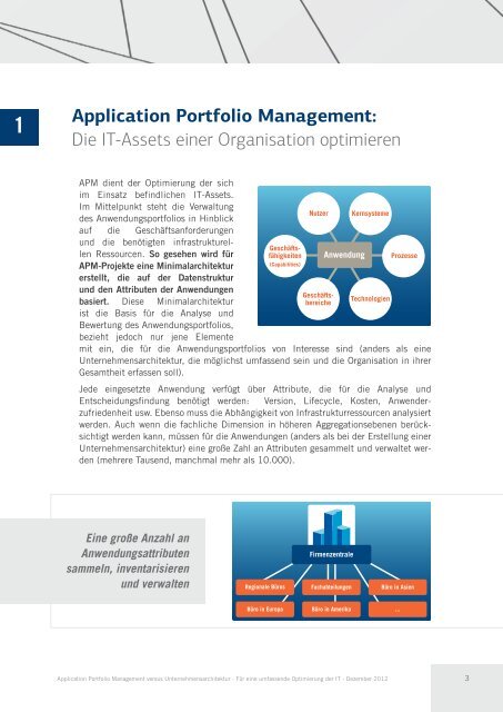 Application Portfolio Management und Unternehmensarchitektur - CIO