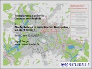 Tramplanung a la Berlin - Chancen und Realität für Straßenbahnen ...