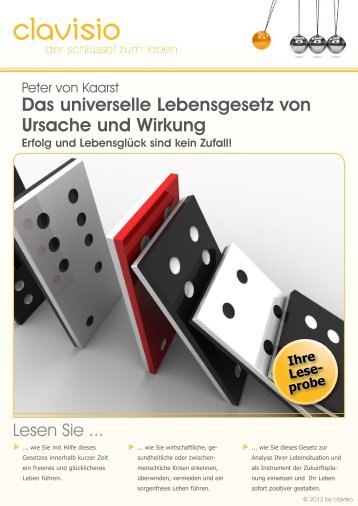 Das universelle Lebensgesetz von Ursache und Wirkung - Clavisio.de