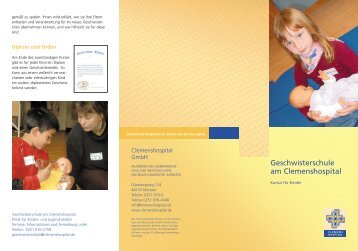 Flyer Geschwisterschule.pdf - Clemenshospital Münster