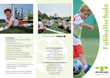 CCP_Flyer Fußballschule:CCP_Flyer Fußballschul - Club Cala Pada