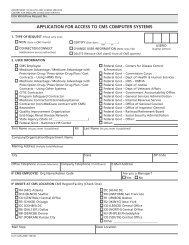 APPLICATION FOR ACCESS TO CMS COMPUTER SYSTEMS/pdf