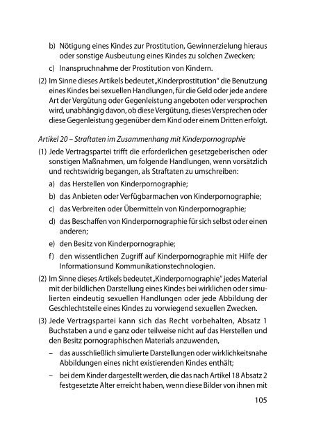 Handbuch für Parlamentarier - Übereinkommen des Europarats zum ...