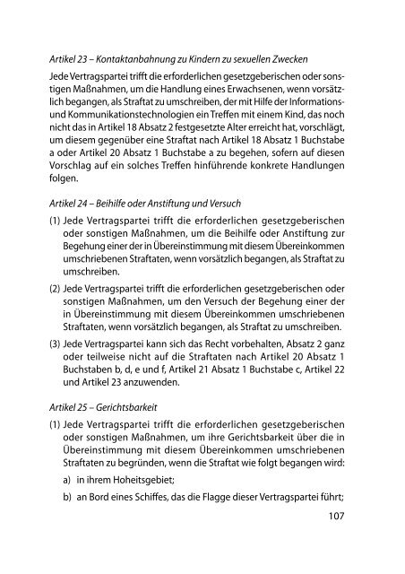 Handbuch für Parlamentarier - Übereinkommen des Europarats zum ...