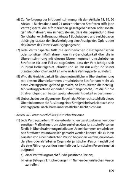 Handbuch für Parlamentarier - Übereinkommen des Europarats zum ...