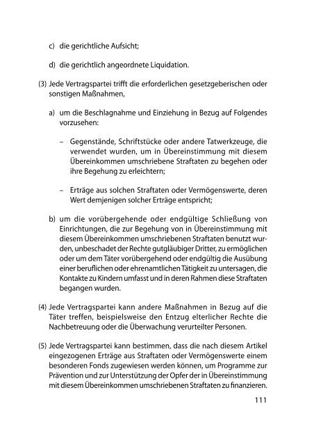 Handbuch für Parlamentarier - Übereinkommen des Europarats zum ...