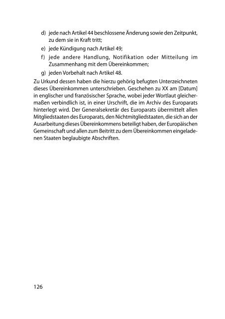 Handbuch für Parlamentarier - Übereinkommen des Europarats zum ...