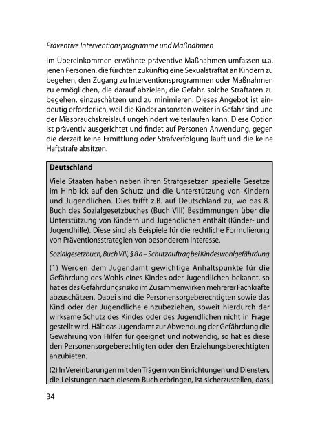 Handbuch für Parlamentarier - Übereinkommen des Europarats zum ...